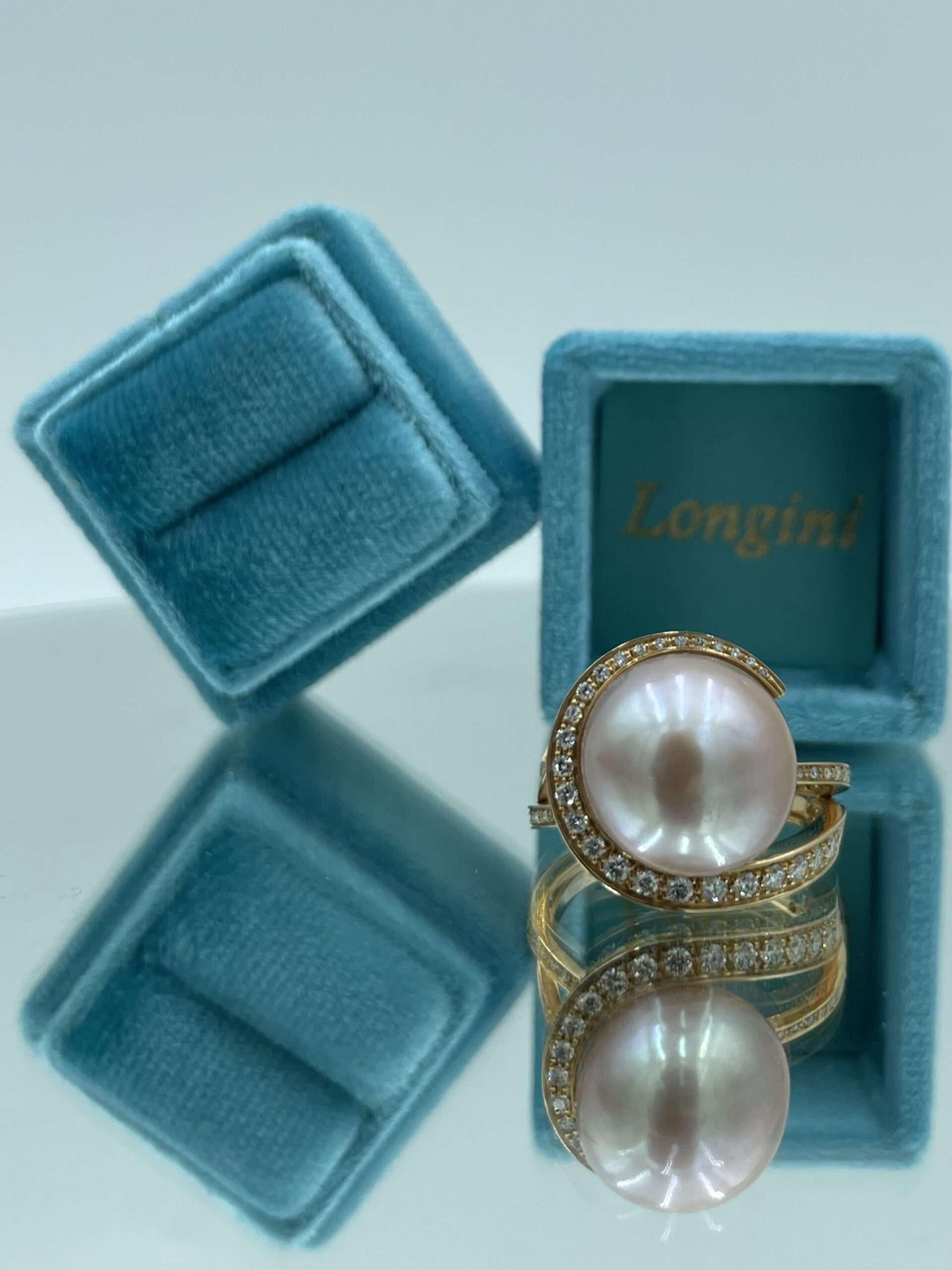 Anello Twister perla - immagine 7