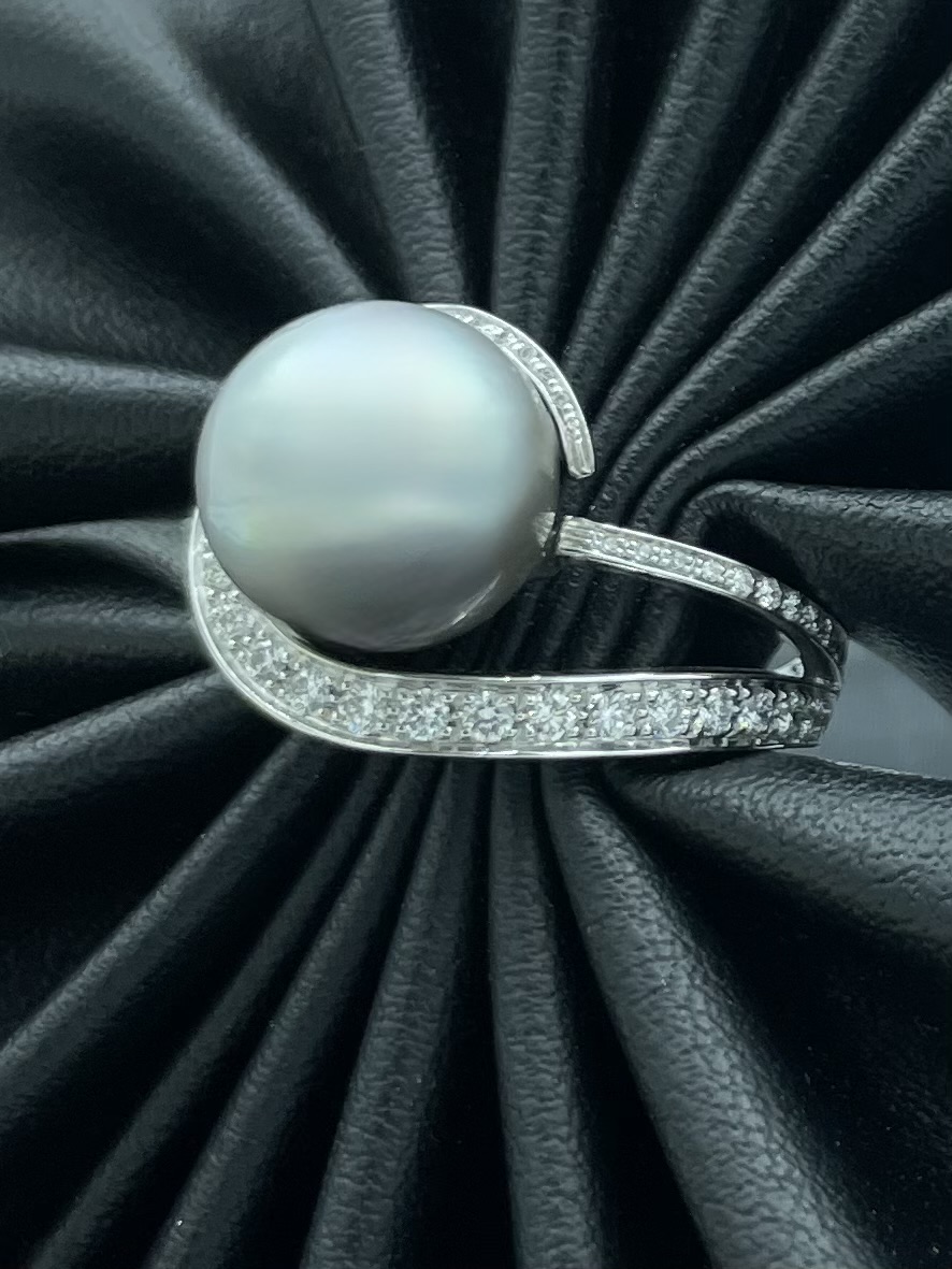 Anello Twister perla - immagine 11