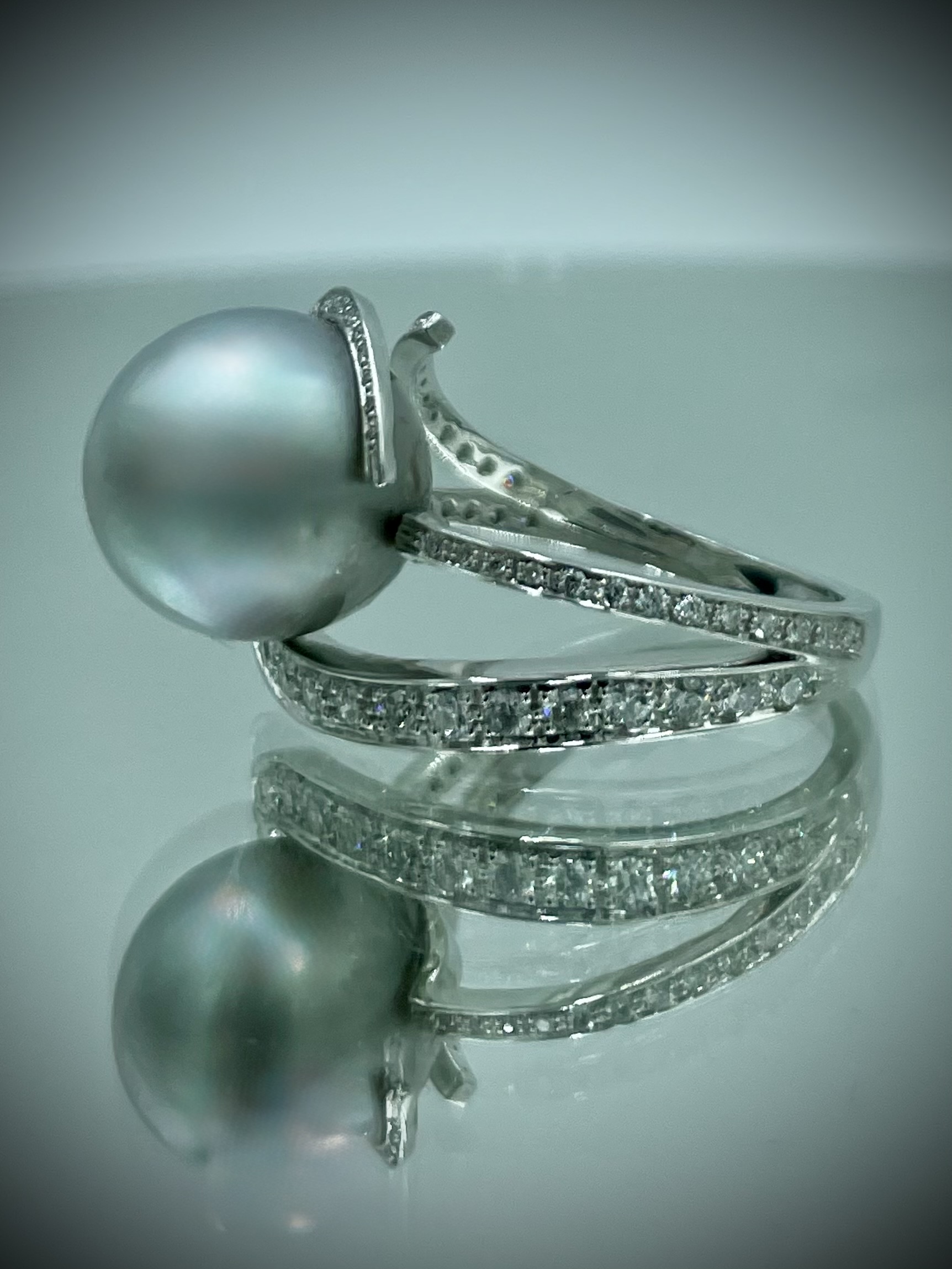 Anello Twister perla - immagine 13