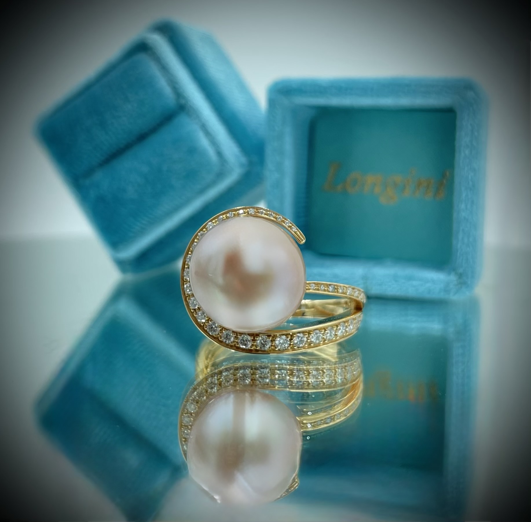 Anello Twister perla - immagine 15
