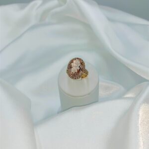 Anello Morganite