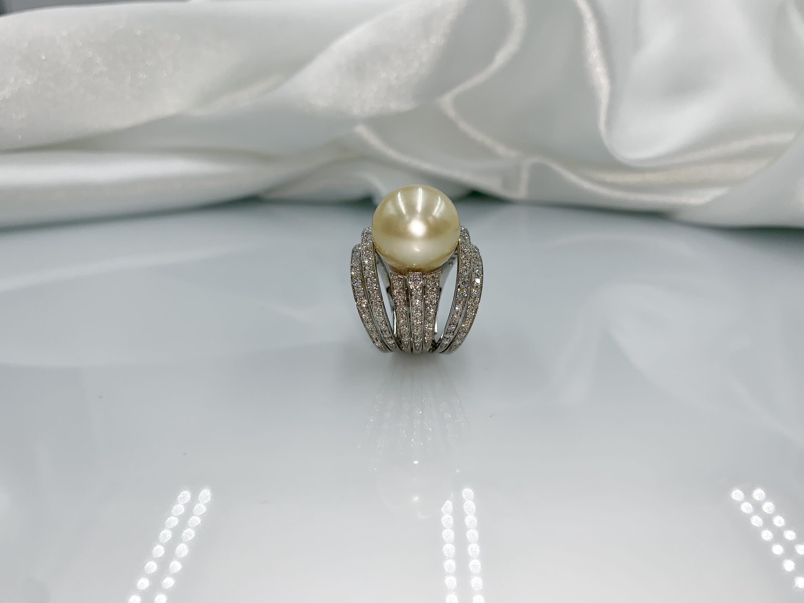 Anello perla gold - immagine 2