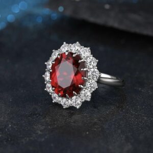 Anello Rubino Birmano