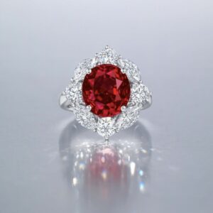 Anello Rubino Burma