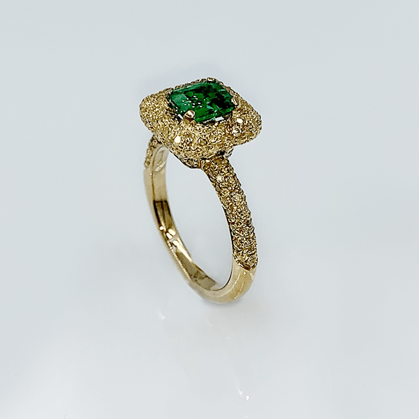 Anello smeraldo candy style - immagine 4