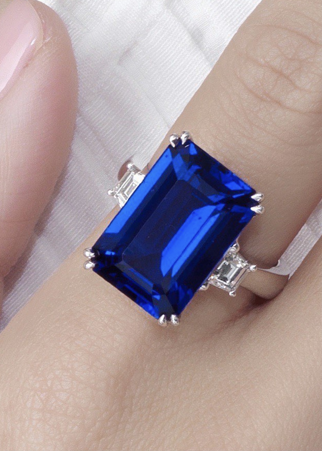 Anello Tanzanite