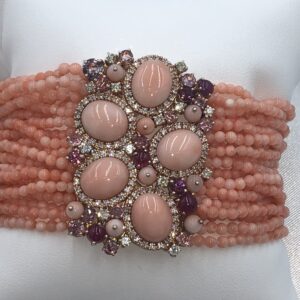 Bracciale Corallo Rosa