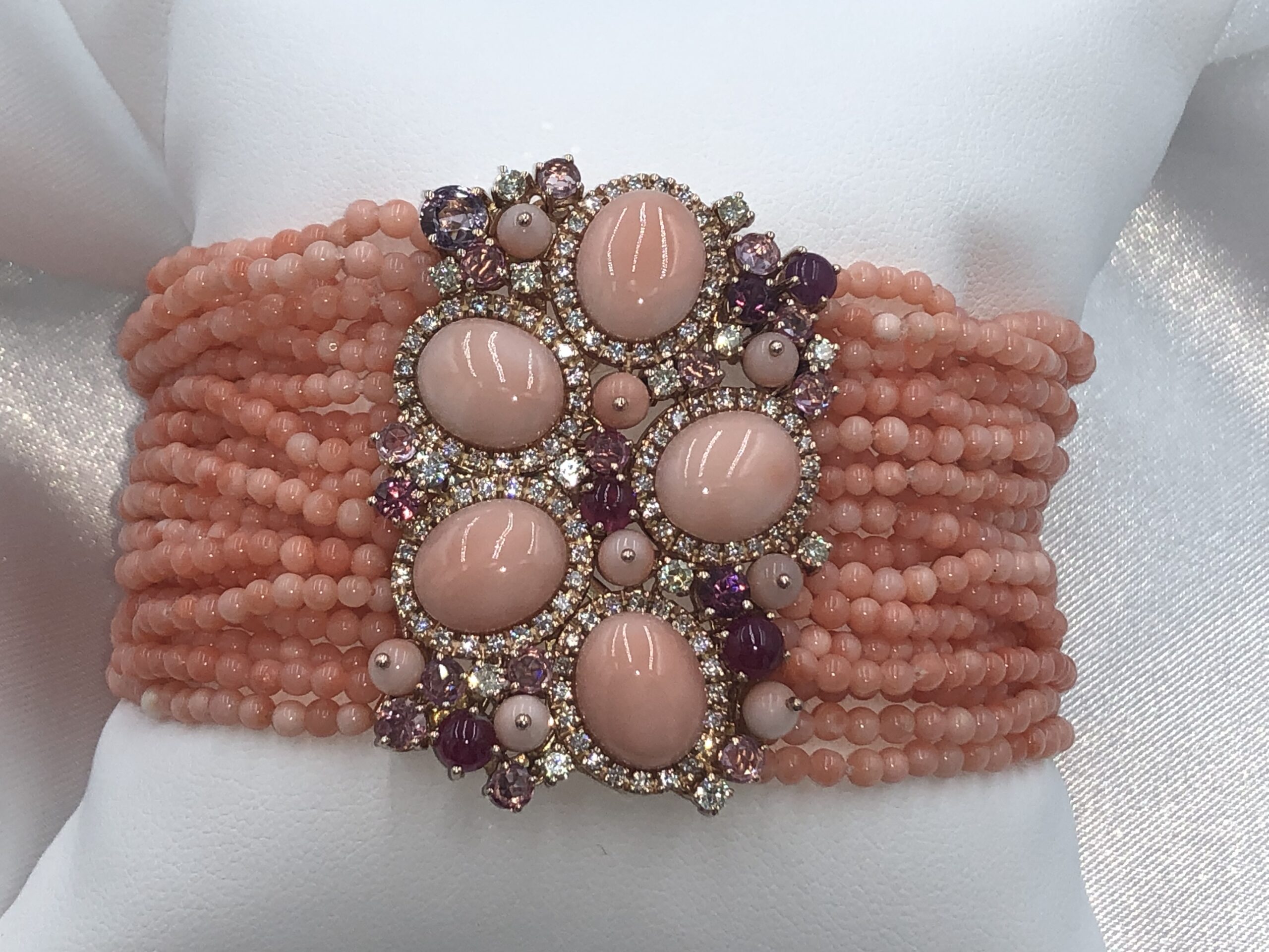 Bracciale Corallo Rosa