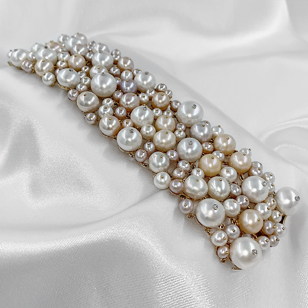 Bracciale perle multicolor - immagine 4