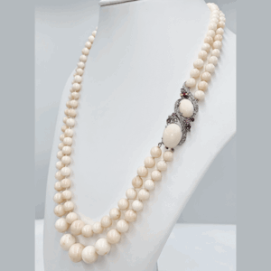 Collana corallo rosa
