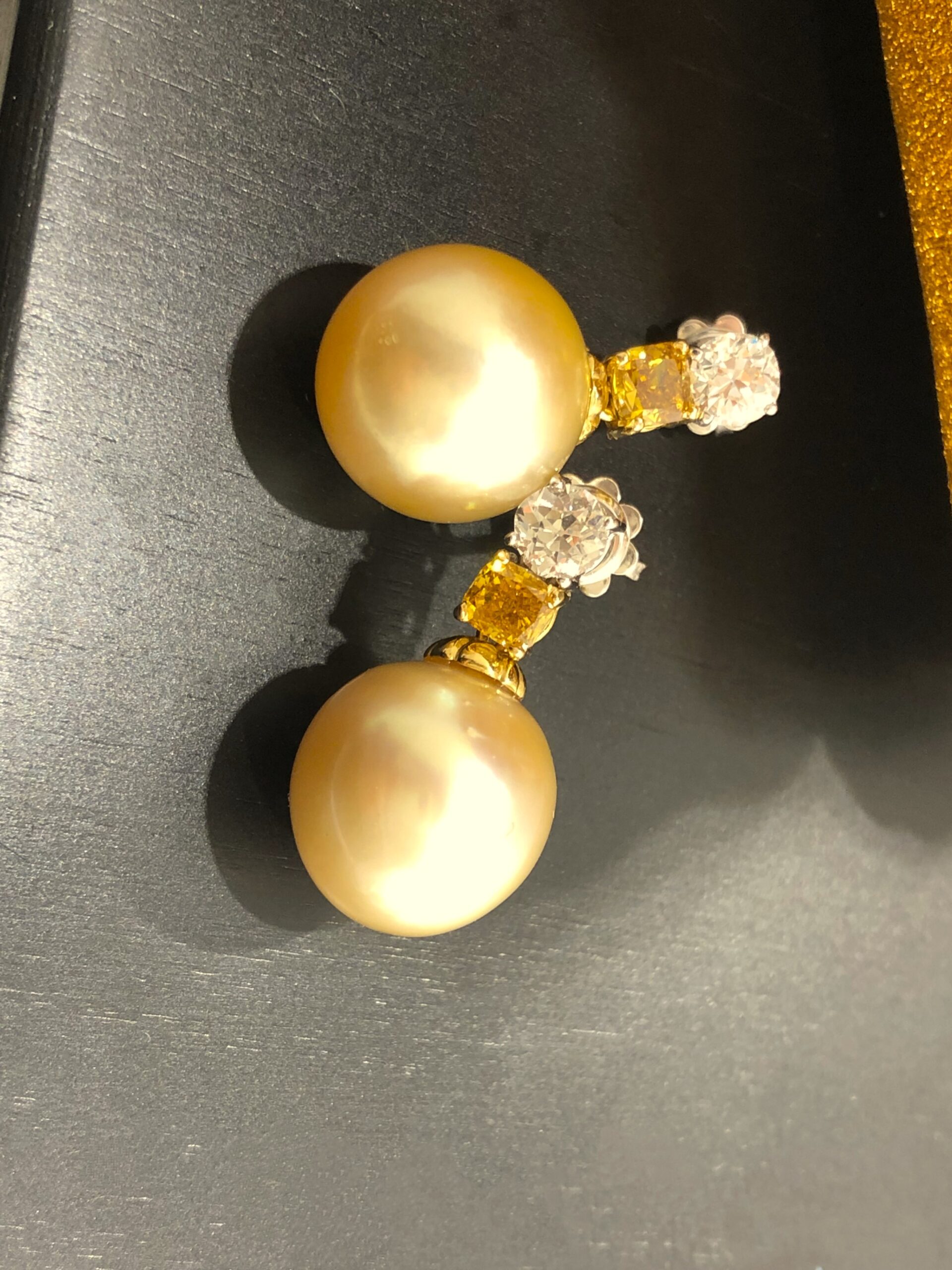 Orecchini perla gold - immagine 2