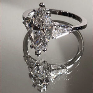 Solitario Marquise