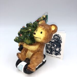 Teddy with tree